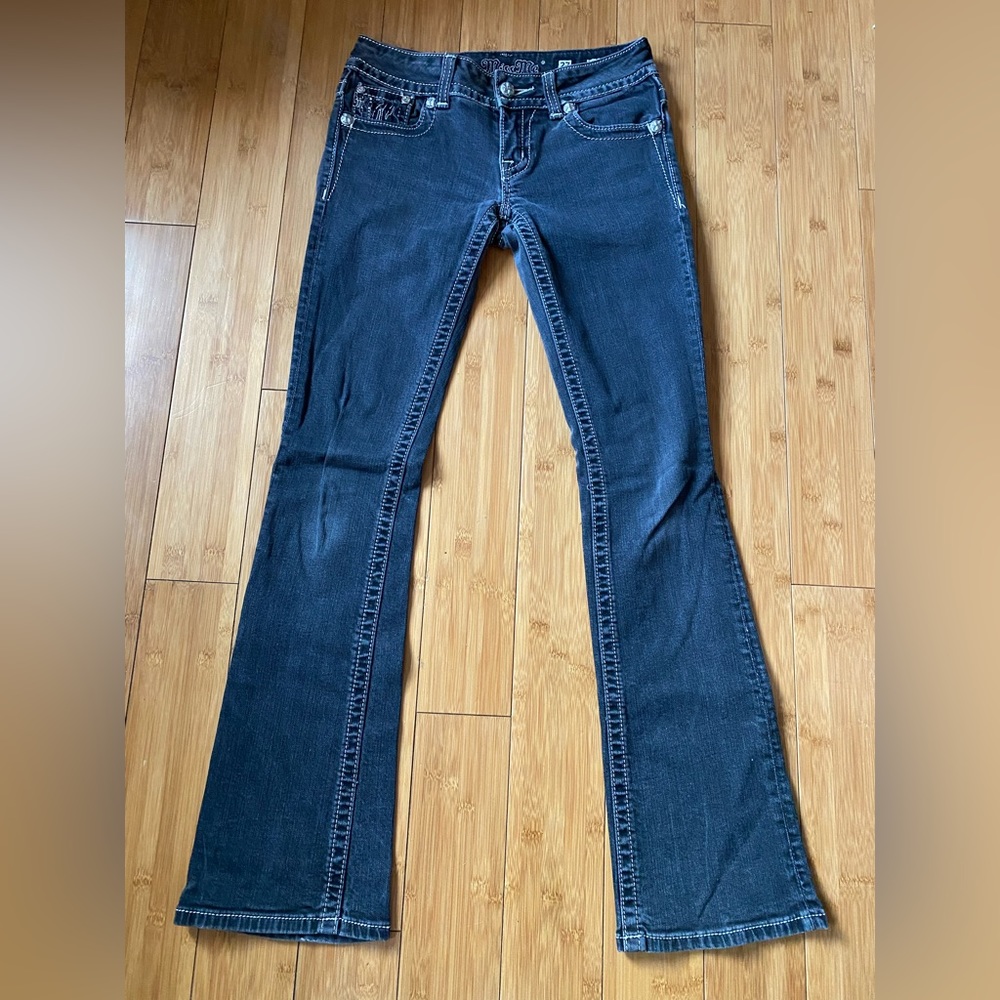 Miss Me Black boot cut jeans.